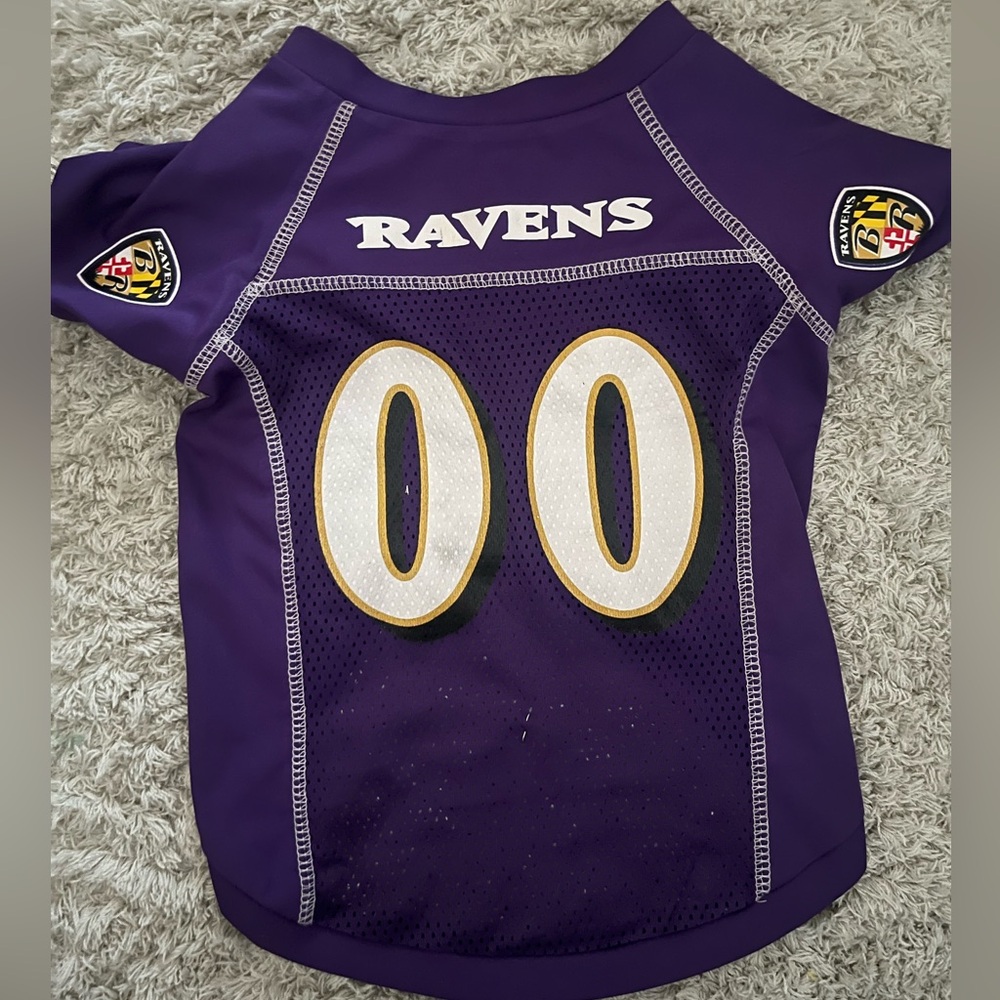 Ravens Dog Jersey For Small Dog